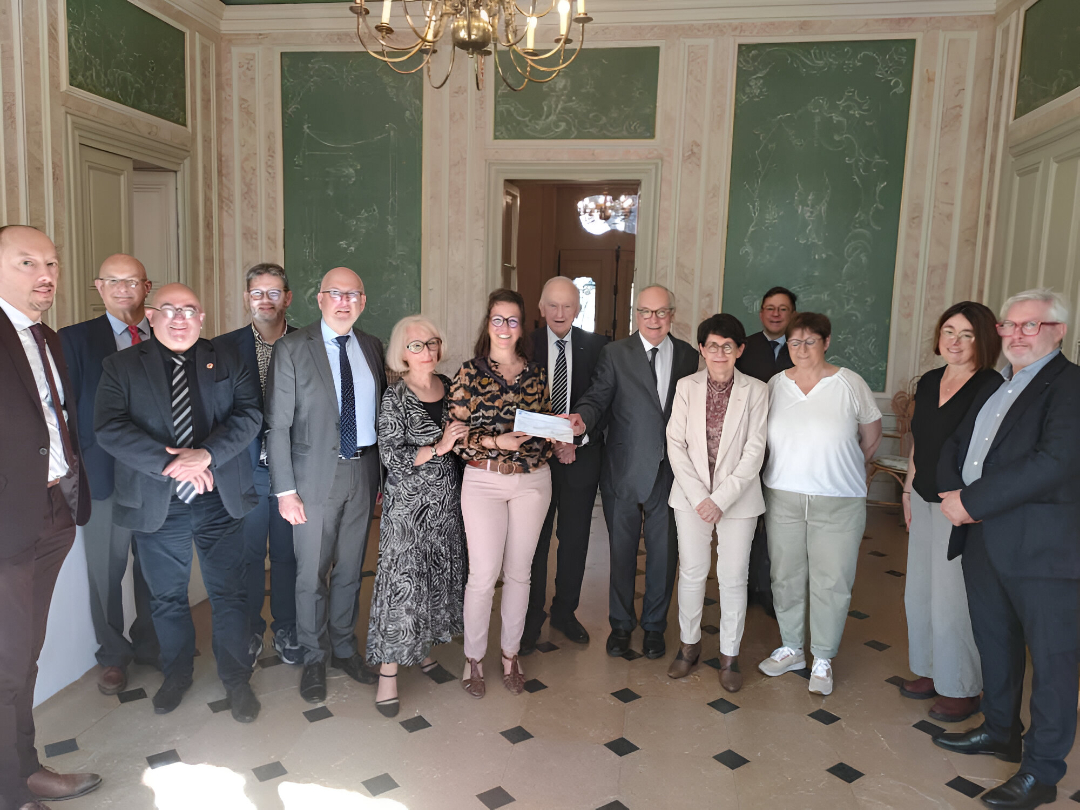 Un nouveau soutien pour l’association !